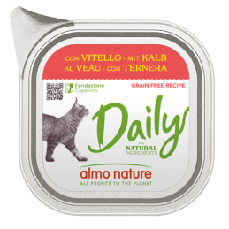 DAILY CAT pate with Veal, 100g