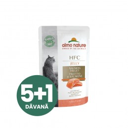 HFC JELLY salmon in jelly, 55g